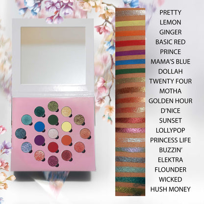 ULTIMATE PRO ARTIST PALETTE (BRIGHT COLORWHEEL 19 SOLOSHADES)